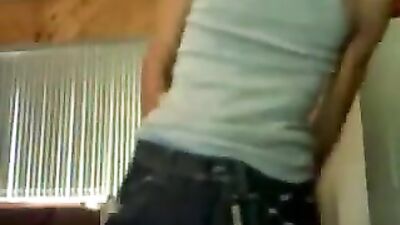 Gangster Spunk: Amateur Web-Cam Solo Exposure