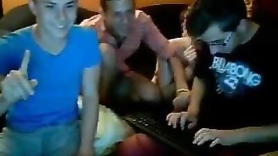 Gangbang Amateurs: Cumshots Galore!