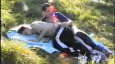 Forest Fuck Fest - Bareback Action Cum Shots