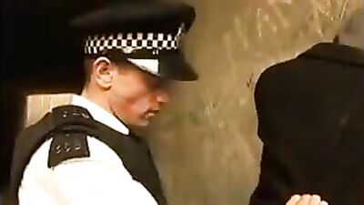 British Cop Fucks His Way To Freedom - Bareback Edition!