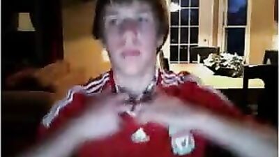Liverpool Ball Control - Webcam Guy Jerks Amature Porn!