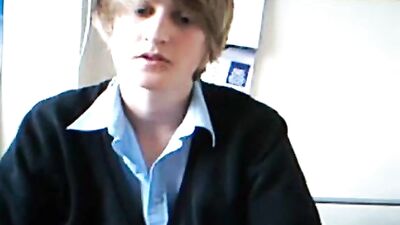 Cardigan wearing jerker - Web-Cam Guy jerking!