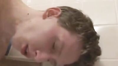 Hardcore High School Boys: Exploring the Wild Side in the Bathroom Stalls!