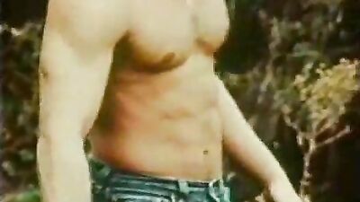 Gay Threesome Retro from 70s - Bareback Group Sex Vintage