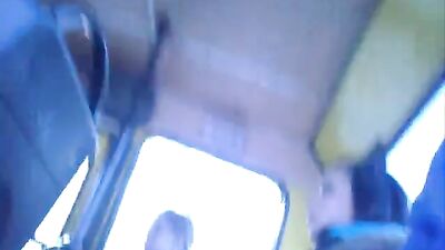 Fearless Exhibitionist on Bus XXX - Amateur Cum Shots Voyeur Gay Porn Video