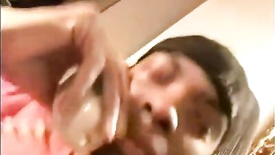 Black SelfSucker: Ultimate Cum Shot Solo