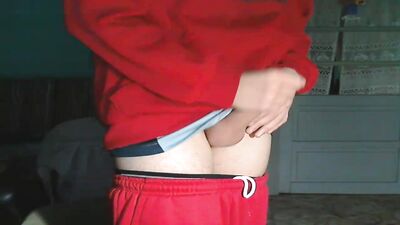 Young Jacker Cumshots: Uncut Amateur Orgasm!