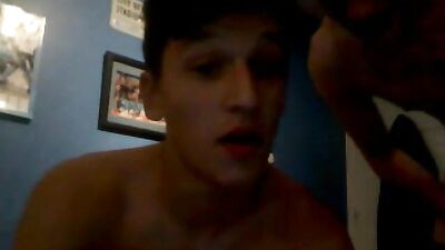 Gay Porn Video: Two Boys Jerking It on Skype!