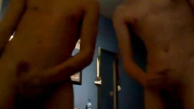 Gay Porn Video: Two Boys Jerking It on Skype!