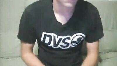 Blonde nerd with glasses gets banged by big dicks and ass-play!