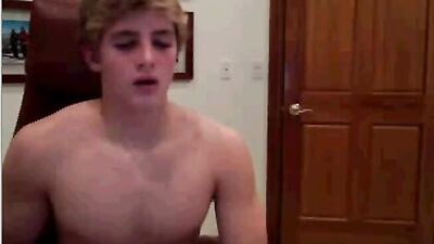 Jerking off with Cute Blond Amateurs - Gay Porn Video