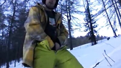 Outdoor Sexual Adventures with Snowboarder
