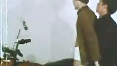 Double Penetration with Ray: Classic Motorcycle Action