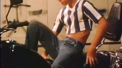 Motorcycle Maniac: A Vintage Gay Porn Adventure