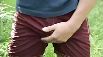 Outdoor Twink Bareback Action - Two Cute Boys Take on the Great Outdoors!