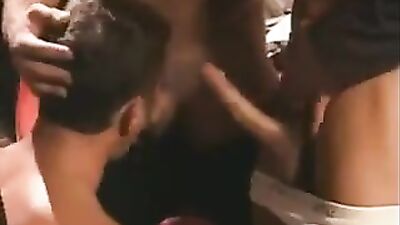 Garage Mechanic Orgy: Action Group Sex Delight!