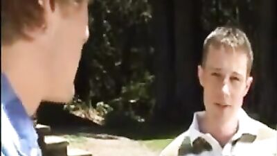 Outdoor Explosion - Brad Starr and Kurt Wild Heat Up the Forest Floor!