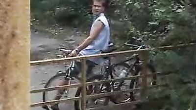 Hidd*en Desires: Bike Ride To A Shed! - Big Cocks Action