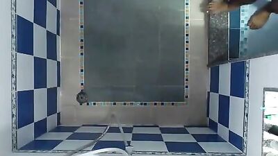 Saw him in the shower