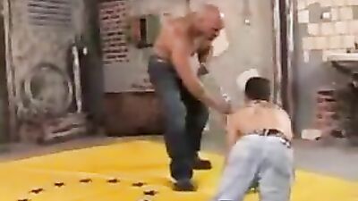 Hardcore Wrestling: Father & Sons Steamy Action!