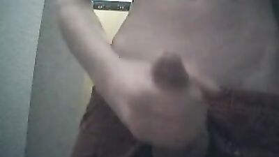 Cum in Bathroom: Gay Handjob and Cum Shots Experience!