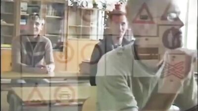 Driving Instructors Lesson in Lust with Twink Passenger!