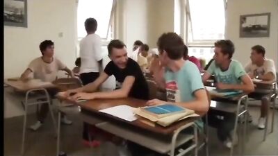 The Helpless Teachers Bareback Group Sex Adventure!