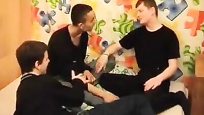 Threeway Spunkin - Bareback Group Sex: The Ultimate Gay Porn Experience!