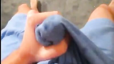 Wet Spots Revisited: Up-Close Amateur Cum Shots in Boxer Shorts!