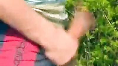 Muscled Hunk Bounces on Sturdy Cock in the Park 2: Harder and Faster!