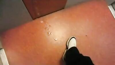 Mirror Messy Cum - Twink Amateur Cocks on Elevator!