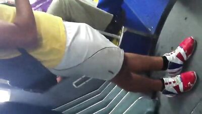 Bulge on Bus: Asian Outdoor Voyeur Public Adventure