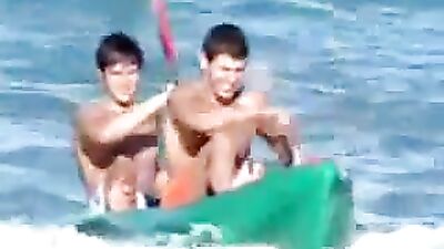 Beach Fun Boys: Two Gay Porn Lovers Have Action on the Sand