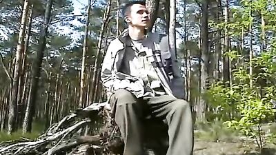 Gay Porn Fantasy - Slim Young Man in the Woods