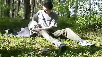 Gay Porn Fantasy - Slim Young Man in the Woods