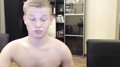 Teen Blond Brothers: BB Action & Facials - Ass to Mouth Cum Shots