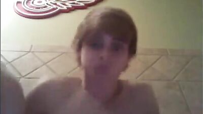 Gay Tube: Blond Boys Fun Solo Bathroom Wank!