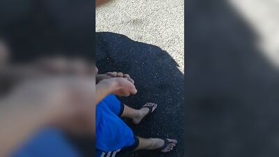 Gay Teen Amateur Cumming Outside - Exploring Wild Side!