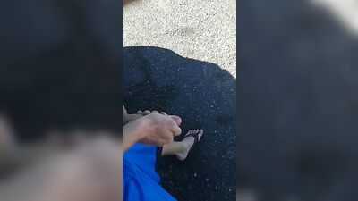 Gay Teen Amateur Cumming Outside - Exploring Wild Side!