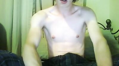 College Boys Cumshot Skype Porn With Glasses