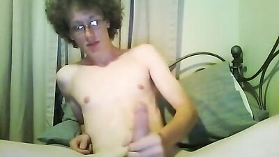 College Boys Cumshot Skype Porn With Glasses