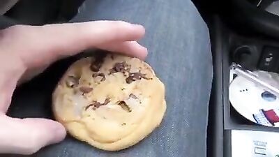 Gangbang in the car with cum shots on the cake!