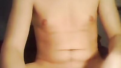 Young College Guy Gets His Hole Licked and Masturbates With His Little Dick!