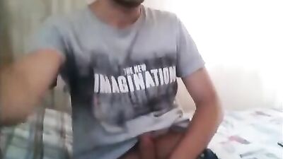 Turkish Boys Porn Cumming Tricked: Gay Solo Straight Sensation