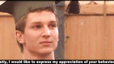 Gay Teen Boys Porn: Graduation Fuckfest!