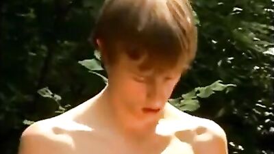 Wild Bareback Gang Sex in the Woods