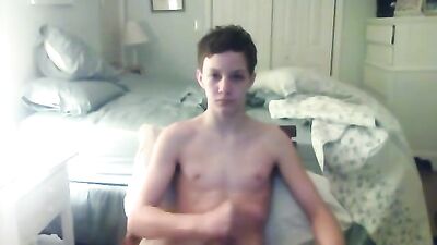Gay Porn - Teen Boys Fun - Masturbation in Bedroom Cam