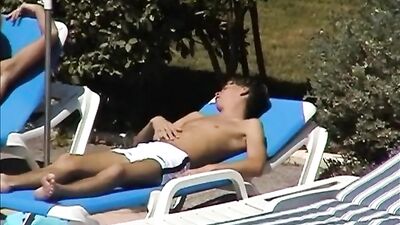 Gay Beach Twinks French Vacation and Two Boys Porn