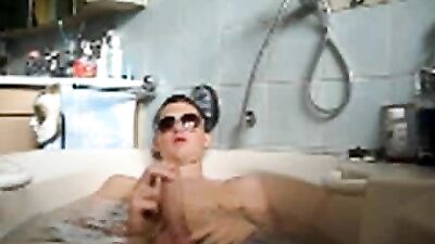 Gay Bathhouse Web-Cam Exposure - Guy in the Steam Room!