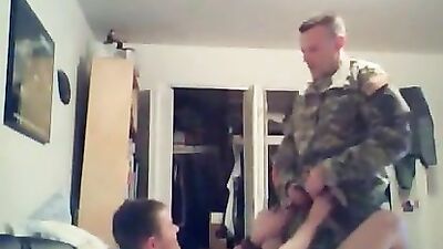 Marines Lustful Love Affairs with Twink Boyfriend! Gay Boys Porn Action Amature Oral